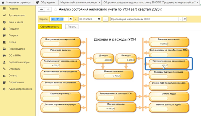 отчеты в 1С Бухгалтерия 8 при работе с маркетплейс_16.png